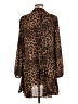 Next Animal Print Brown Casual Dress Size 8 - photo 2