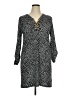 MICHAEL Michael Kors Chevron-herringbone Black Casual Dress Size XL - photo 1
