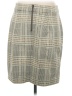 CAbi Plaid Gray Casual Skirt Size 8 - photo 2