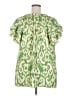 Rose + Olive Green Short Sleeve Blouse Size 2X - photo 2