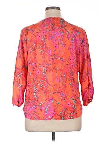 Willi Smith 3/4 Sleeve Blouse (view 2)