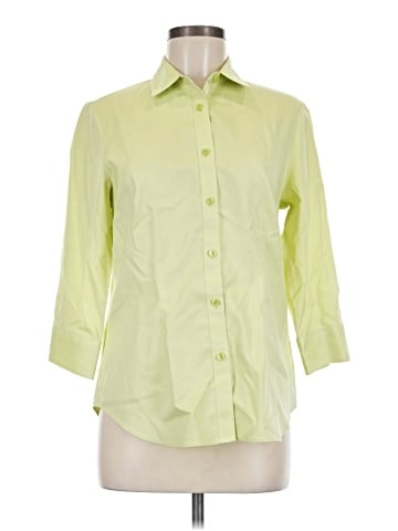 Coldwater Creek 3/4 Sleeve Button-Down Shirt (view 1)