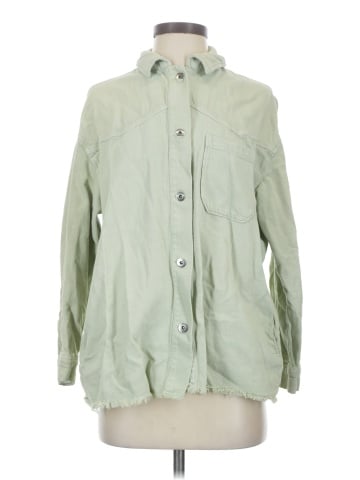 Zara Long Sleeve Button-Down Shirt (view 1)