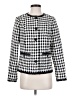 G by Giuliana Rancic 100% Polyester Houndstooth White Coat Size XS - photo 1