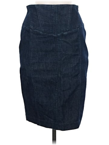 Express Design Studio Denim Skirt (view 1)