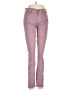 Paige Chevron-herringbone Pink Jeans Size 28 waist - photo 1