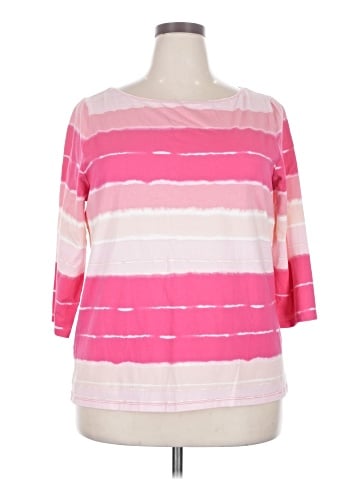 Talbots 3/4 Sleeve T-Shirt (view 1)