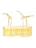 Forever 21 Plaid Yellow Swimsuit Top Size 3X - photo 2