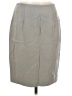 Classiques Entier 100% Acetate Solid Gray Formal Skirt Size 8 - photo 1