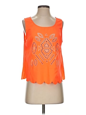 Blu Pepper Sleeveless Blouse (view 1)