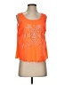 Blu Pepper Orange Sleeveless Blouse Size S - photo 1