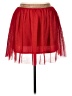 Holiday Time 100% Polyester Red Casual Skirt Size XL - photo 1