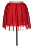 Holiday Time 100% Polyester Red Casual Skirt Size XL - photo 2