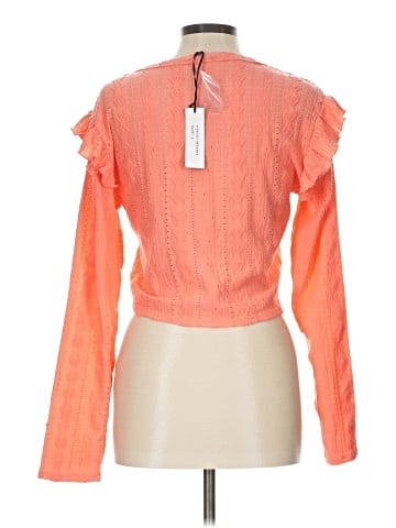 Chocolate Long Sleeve Blouse (view 2)