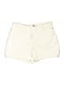Gloria Vanderbilt Solid Ivory Shorts Size 14 - photo 1