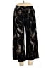 Indigo Rein Animal Print Black Casual Pants Size XL - photo 1