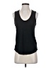 Topshop Black Sleeveless T-Shirt Size 4 - photo 1