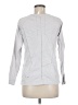 Athleta 100% Nylon Silver Long Sleeve Blouse Size M - photo 2