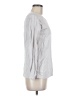 Athleta 100% Nylon Silver Long Sleeve Blouse Size M - photo 4