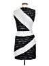 BCBGMAXAZRIA Graphic Gray Cocktail Dress Size 8 - photo 2