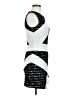 BCBGMAXAZRIA Graphic Gray Cocktail Dress Size 8 - photo 4