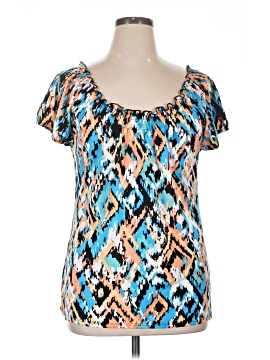 Carol Rose Short Sleeve Blouse