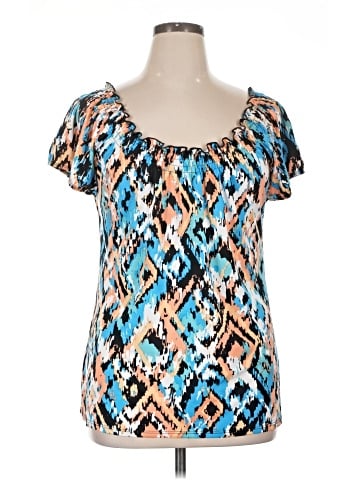 Carol Rose Short Sleeve Blouse (view 1)