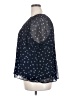 Halogen 100% Polyester Stars Blue Short Sleeve Blouse Size XXL - photo 5