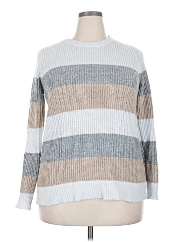 Pink Clover Pullover Sweater (view 1)
