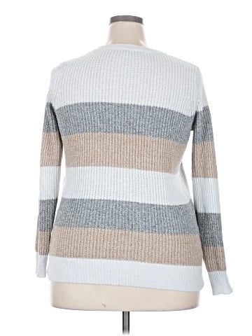 Pink Clover Pullover Sweater (view 2)