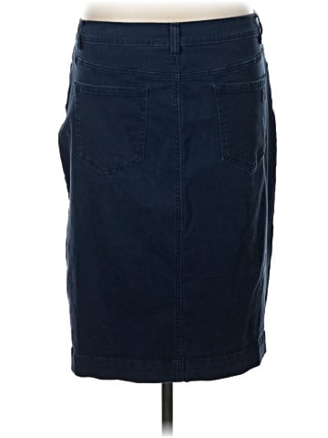DG^2 by Diane Gilman Denim Skirt (view 2)