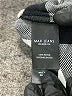 Max Jeans 100% Rayon Checkered-gingham Black Long Sleeve Blouse Size 2X - photo 8