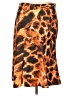 Just Cavalli Animal Print Orange Casual Skirt Size EU (IT) 46 / US 10 - photo 1