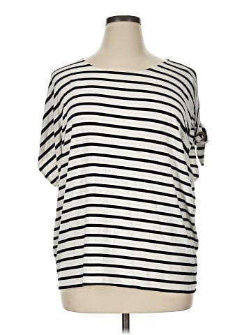Carmen Carmen Marc Valvo Short Sleeve Top (view 1)