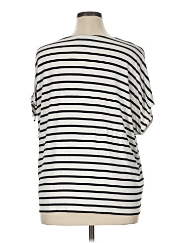 Carmen Carmen Marc Valvo Short Sleeve Top (view 2)