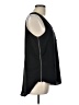 Paper Crane 100% Polyester Black Sleeveless Top Size L - photo 4