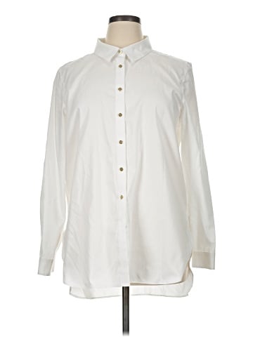 Calvin Klein Long Sleeve Button-Down Shirt (view 1)