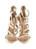 Massimo Matteo Gold Sandals Size 10 - photo 2