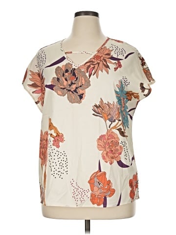Emery Rose Short Sleeve Blouse (view 1)