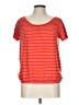 Joe Fresh 100% Cotton Orange Short Sleeve Top Size L - photo 1