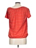 Joe Fresh 100% Cotton Orange Short Sleeve Top Size L - photo 2
