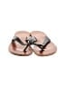 Nordstrom 100% Leather Black Flip Flops Size 6 - photo 2