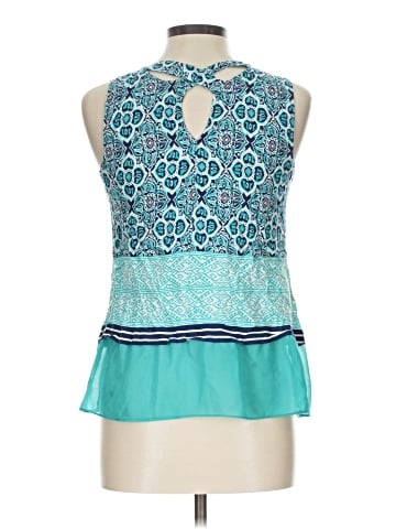 Skies Are Blue Sleeveless Blouse (view 2)
