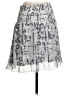 CAbi Graphic Gray Casual Skirt Size S - photo 2