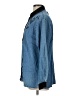 Classic Elements 100% Cotton Blue Long Sleeve Button-Down Shirt Size L - photo 5