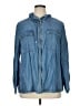 Ruby Rd. 100% Tencel Blue Denim Jacket Size 16 - photo 1