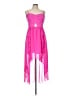 BCBGeneration 100% Polyester Pink Cocktail Dress Size 10 - photo 1