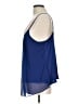 NY&C 100% Rayon Blue Sleeveless Blouse Size L - photo 5