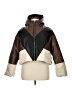 Shein Color Block Brown Jacket Size XL - photo 1