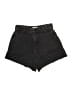 Dance & Marvel 100% Cotton Solid Black Denim Shorts Size S - photo 1